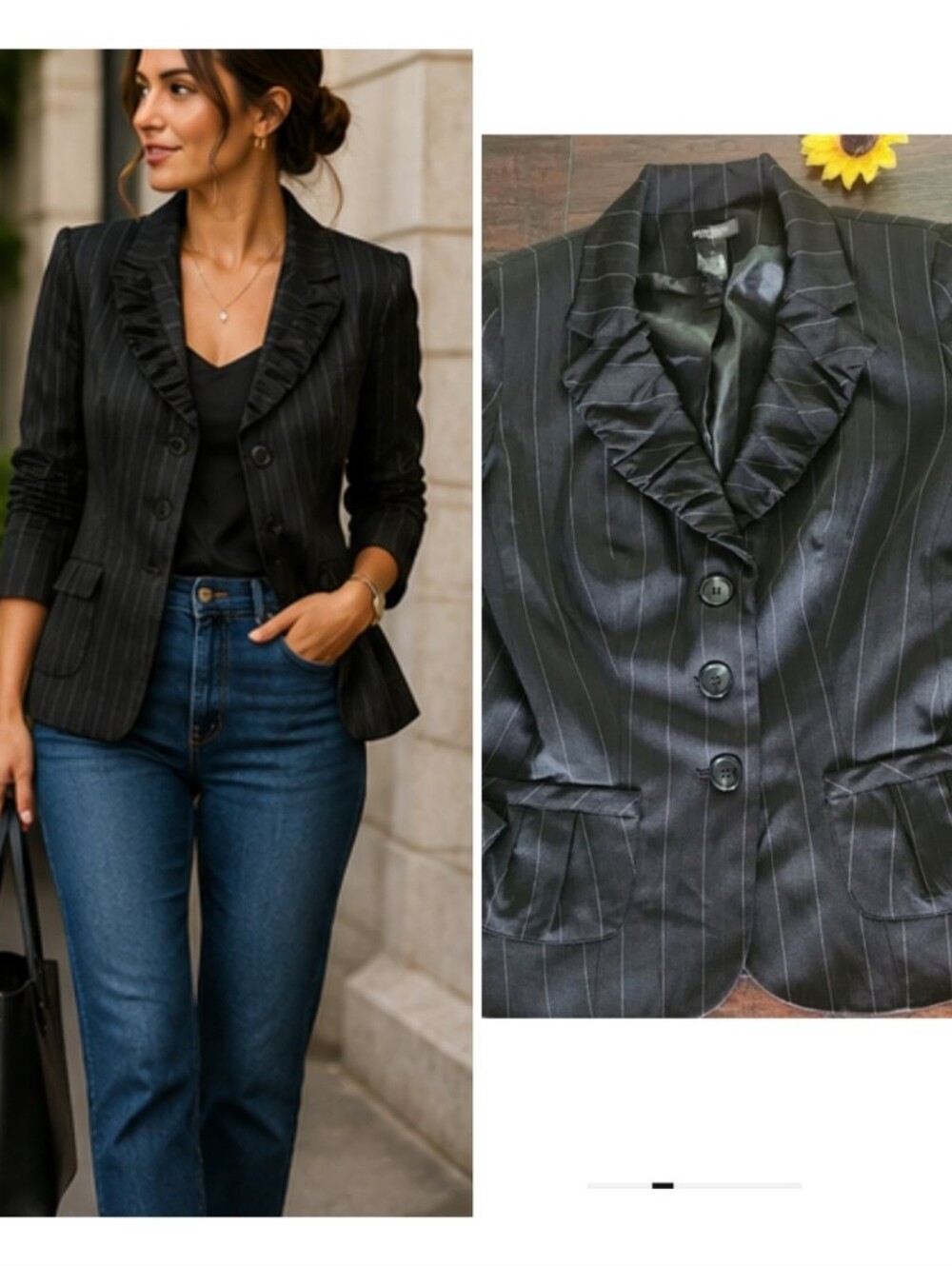 BISOU BISOU BLACK BLAZER ⚫️